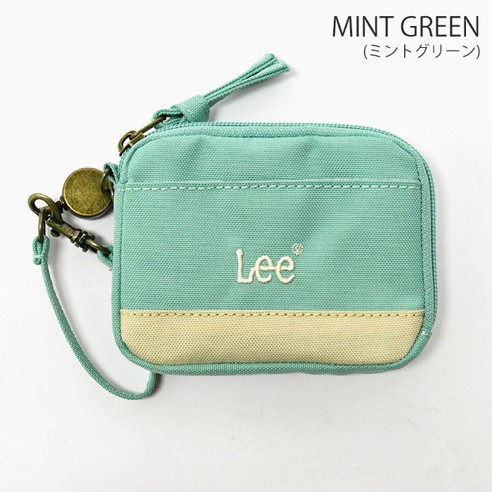 Lee リー パスケース 定期入れ メンズ レディース リール リール付き 