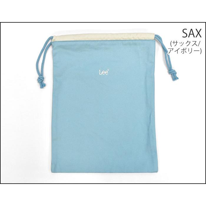 Lee（リー） 巾着 巾着袋 巾着ポーチ 大 体操着入れ 体操着袋 体操服