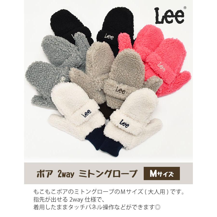 Lee LEE リー 手袋 ミトン 2way レディース メンズ おしゃれ Lee LEE リー 手袋 ミトン 2way レディース メンズ おしゃれ