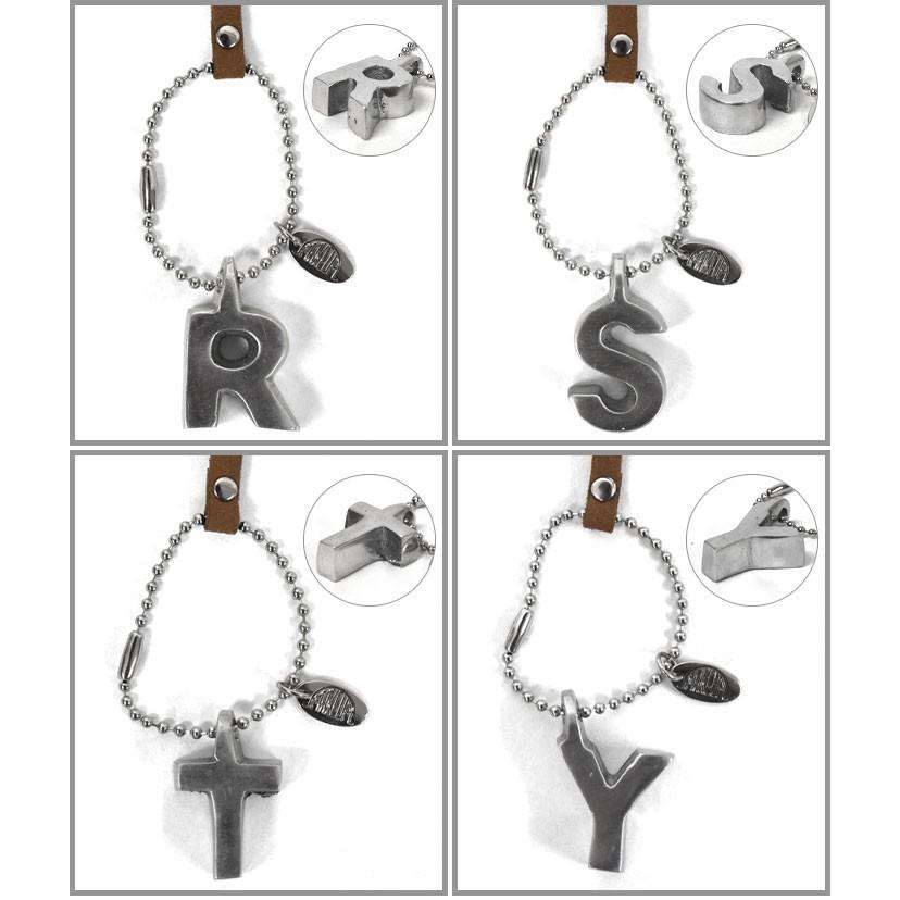 キーホルダー キーチャーム バッグチャーム おしゃれ MAKE UP メイクアップ イニシャル バッグキーチャーム | MAKE UP | 15