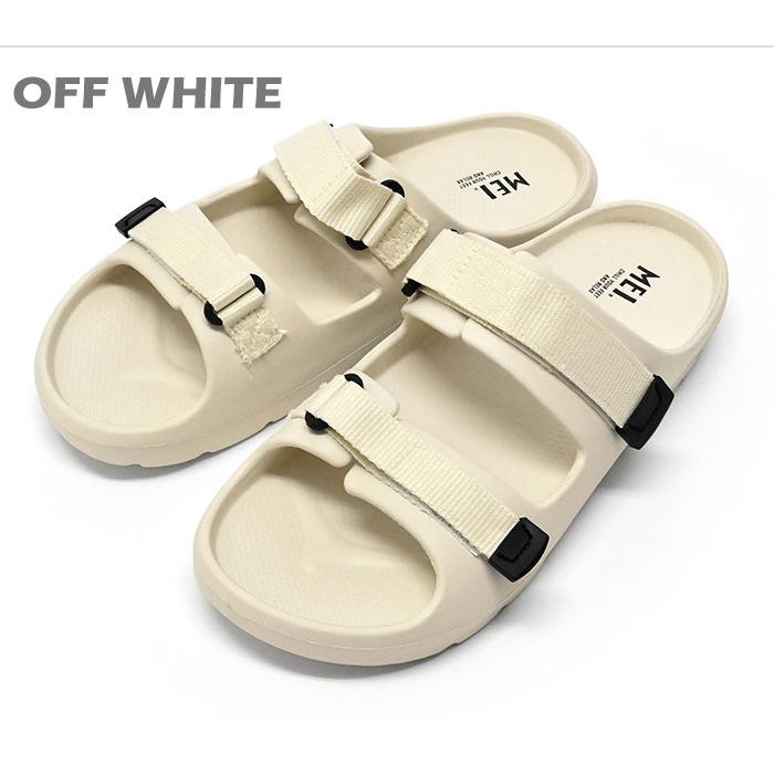 ズッカ　テープサンダル　サイズM MEI メイ Wテープ サンダル メンズ おしゃれ かっこいい スリッパ 軽い