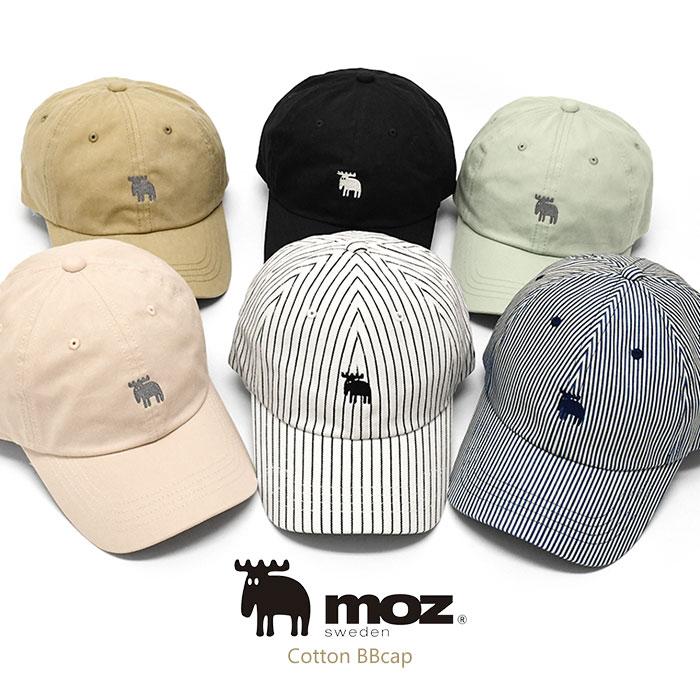 moz（モズ） コットン キャップ 帽子 レディース メンズ おしゃれ