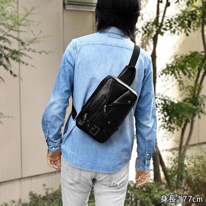 ライダース ボディバッグ レディース ワンショルダー ワンショルダー