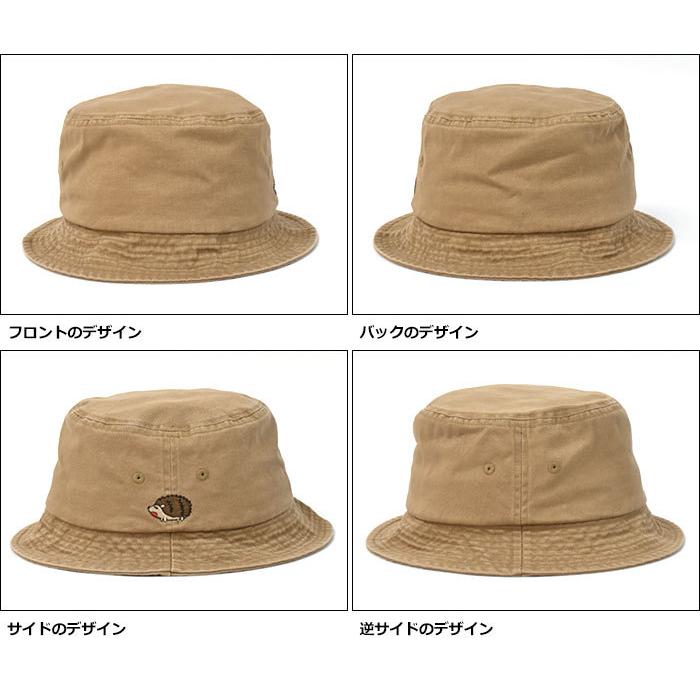 ハット 帽子 レディース おしゃれ/Strange Park ストレンジパーク/コットン コミカルアニマル 刺繍 バケットハット | ブランド登録なし | 08