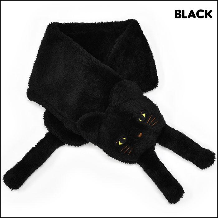 ユ*ロ様 黒猫マフラー フェイクファー 110228216640115001?$VS_1500$ 小物