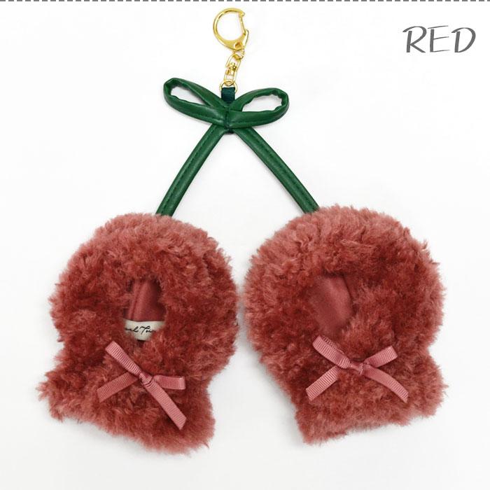 さくらんぼ ぬいポンチョ キーホルダー ぬい活 ぬい撮り ぬい服 ぬい用