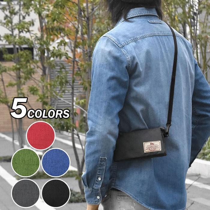 ショルダーバッグ メンズ 斜めがけ おしゃれ 小さめ Propellerheads プロペラヘッズ ネップ ポリエステル ミニショルダーバッグ 予約受付中