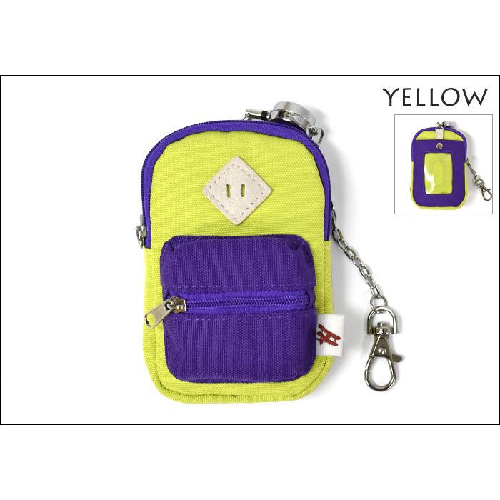 パスケース 定期入れ レディース リール おしゃれ/撥水 ポリエステル リュック型 リール付き パスポーチ |  | 08