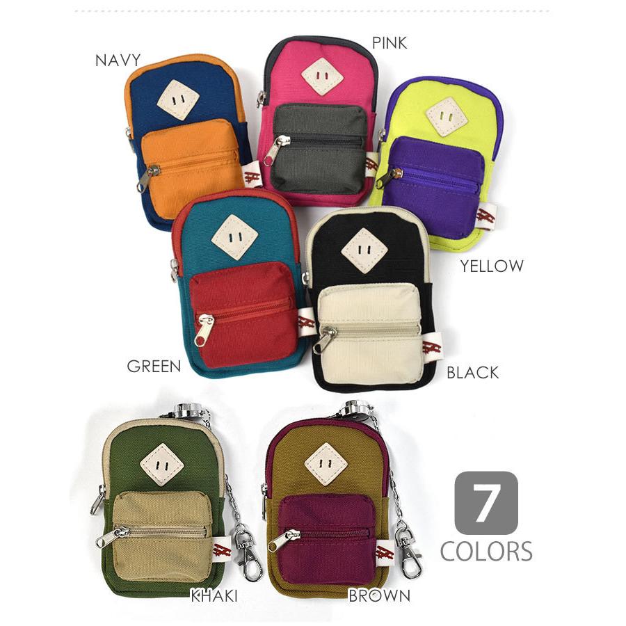 パスケース 定期入れ レディース リール おしゃれ/撥水 ポリエステル リュック型 リール付き パスポーチ |  | 18