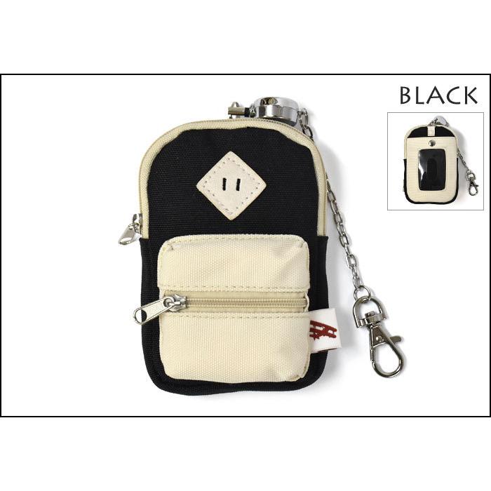 パスケース 定期入れ レディース リール おしゃれ/撥水 ポリエステル リュック型 リール付き パスポーチ |  | 14