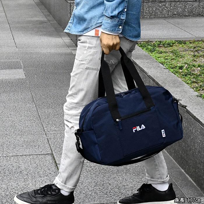 FILA フィラ ボストンバッグ メンズ おしゃれ ポリエステル 2way