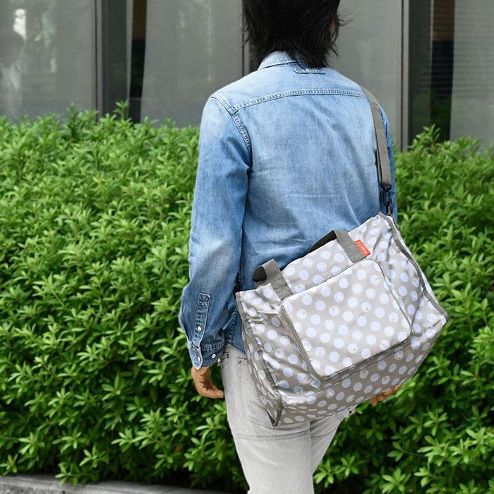 SNOOPY（スヌーピー） ボストンバッグ エコバッグ 折りたたみ 折り畳み