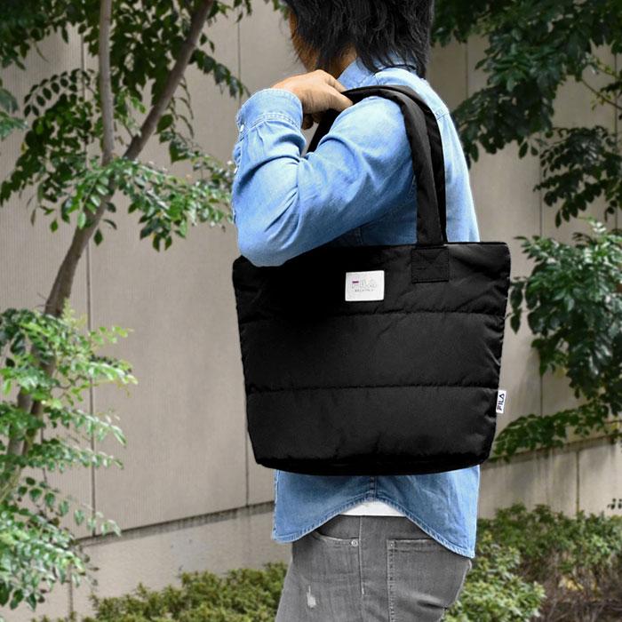 FILA（フィラ） ボンディング トートバッグ レディース 中綿