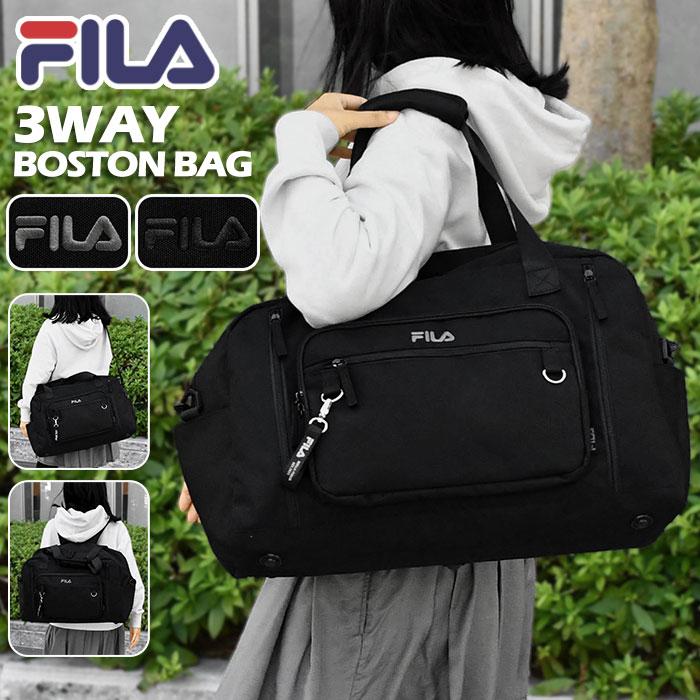 FILA（フィラ） 3way ボストンバッグ レディース ショルダーバッグ
