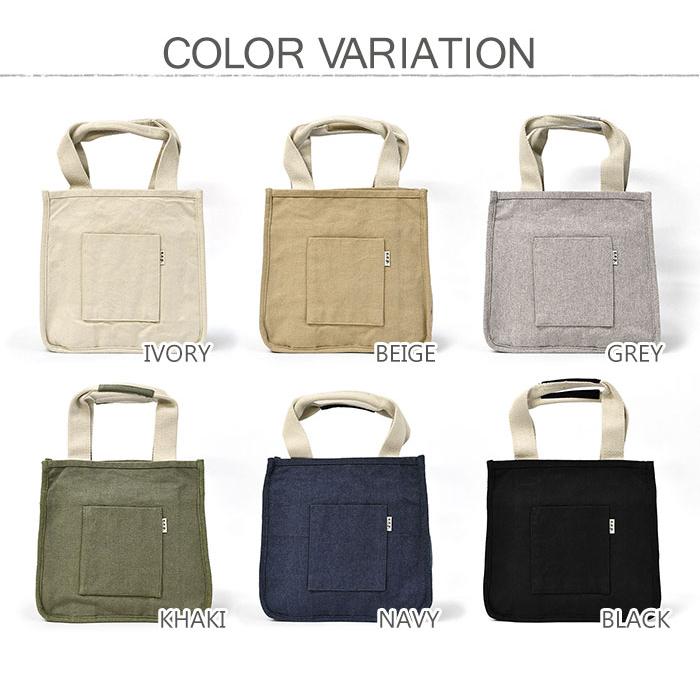 トートバッグ メンズ おしゃれ 小さめ キャンバス リバーシブル 2way