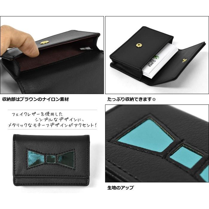 カードケース 名刺入れ レディース おしゃれ 大容量 フェイクレザー モチーフ | ブランド登録なし | 05