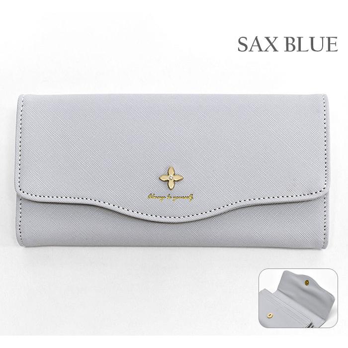 大人可愛いパール❤️ cottonブルー がま口˚✧₊⁎お財布♡ポーチ naturalberry_rf003178900