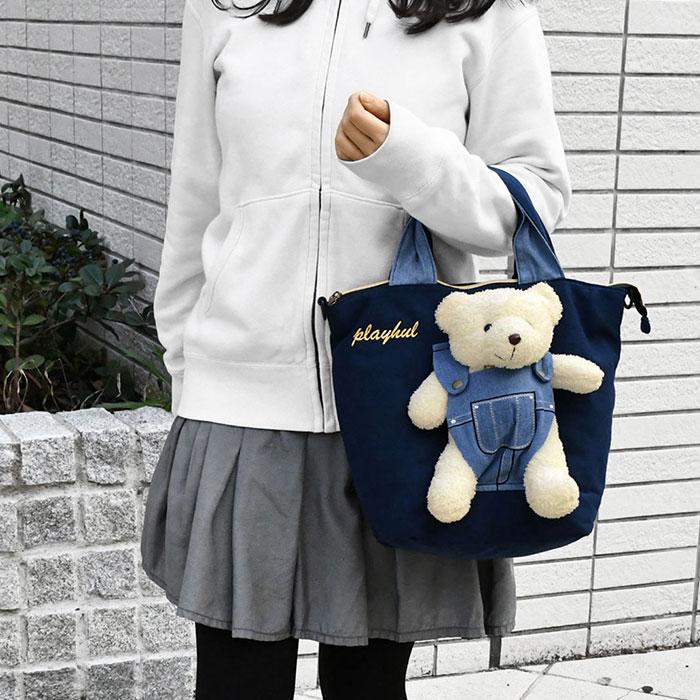 ハローキティ スウェット ぬいぐるみ付き 3way ミニリュック