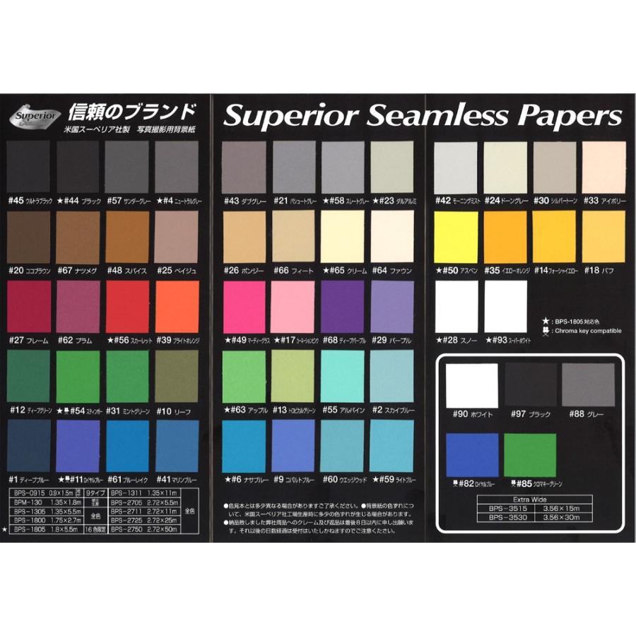 BPS-1805 スーペリア背景紙 1.8x5.5m #50アスペン BPS-1805 スーペリア背景紙 1.8x5.5m #50アスペン