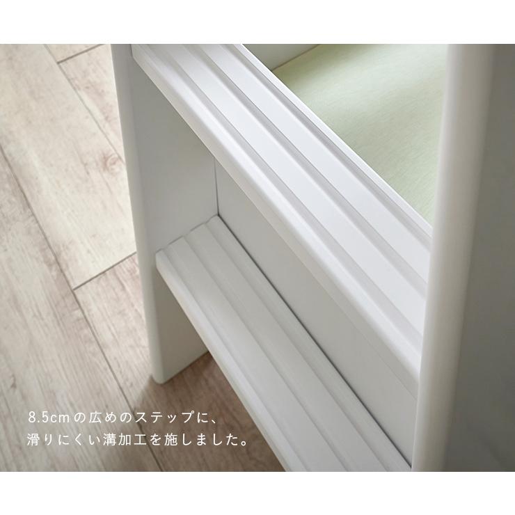二段ベッド 大人用 子供 5年保証 耐荷重700kg 国産 2段ベッド 檜 ひのき 宮付き おしゃれ KOTOKA(コトカ) ホワイト_14