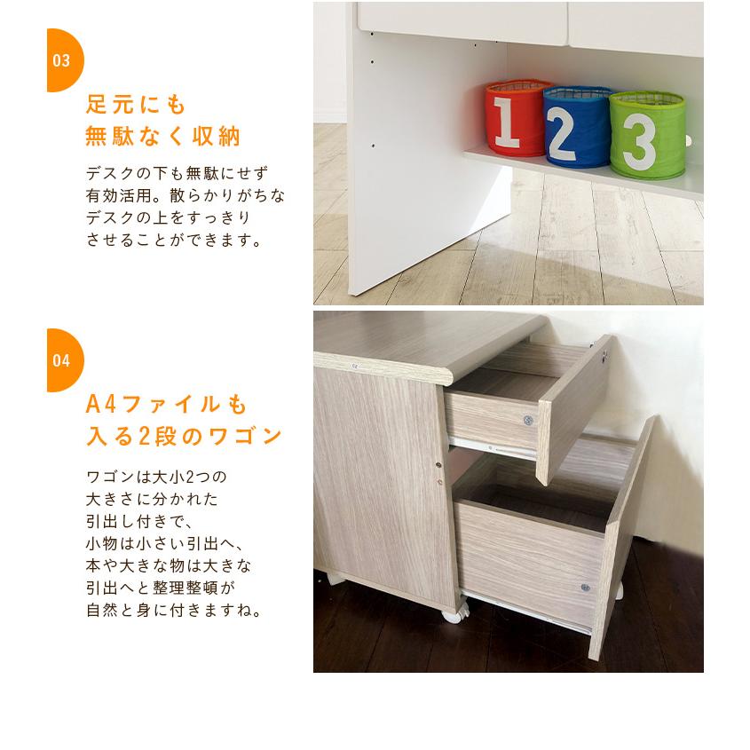 新品★パソコン/学習机１台 2役 折り畳み【カラー選択】my smart-i ツインデスク 学習机 学習デスク ツイン デスク 白 子供