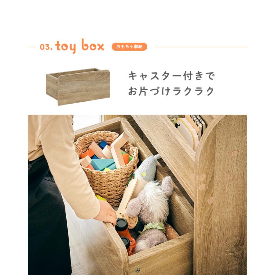 smart-i 3点セット 絵本ラック ミニデスク おもちゃ収納 絵本棚