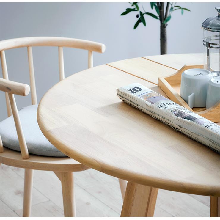 smart-i ダイニングテーブル 折りたたみ ダイニング テーブル 丸 伸長