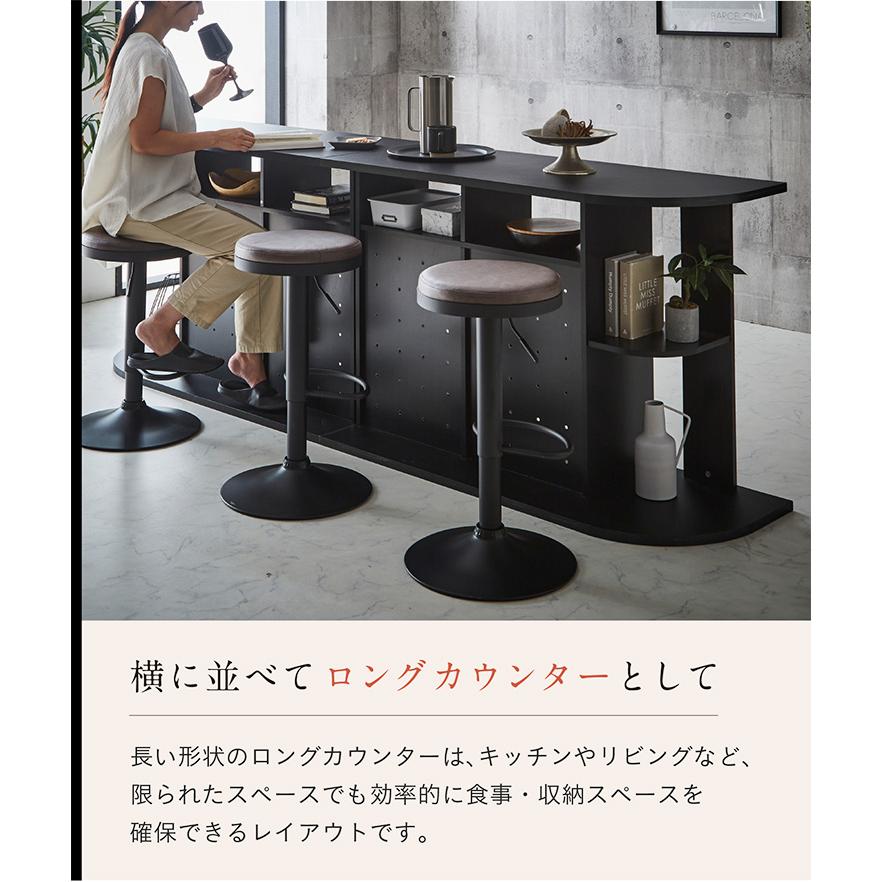 カウンターテーブル ダイニングテーブル キッチン カウンター収納 Amazon｜狭いキッチンにはこれ一つ、ダイニングテーブルにもなる