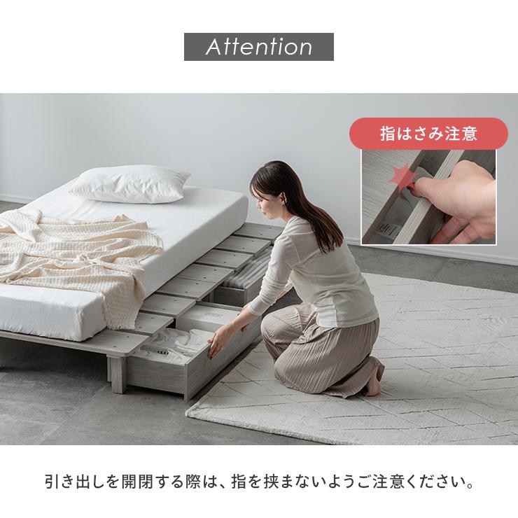 smart-i ベッドフレーム すのこベッド 幅180cm クイーンベッド 