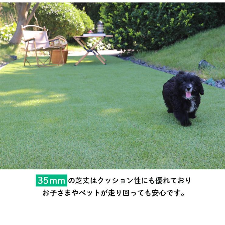 人工芝 芝草つや消し 芝草 渦巻形 1m×10m 渦巻形印字機 即物的 芝丈35粍 UVはね除ける産業 防草居敷き不必要 水抜き穴 密集して 園庭 庭 U字いの一番付 防草人工芝