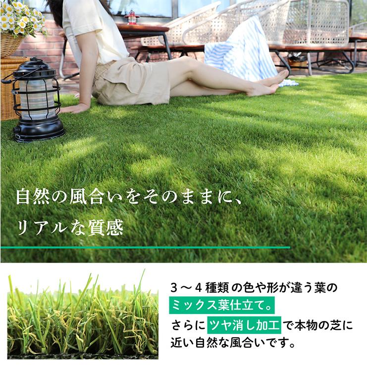 人工芝 芝草つや消し 芝草 渦巻形 1m×10m 渦巻形印字機 即物的 芝丈35粍 UVはね除ける産業 防草居敷き不必要 水抜き穴 密集して 園庭 庭 U字いの一番付 防草人工芝