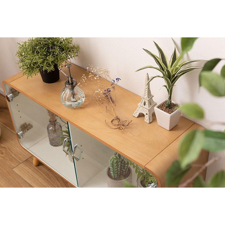 東谷 ロータイプ ディスプレイラック ガラスケース ガラス棚 おしゃれ