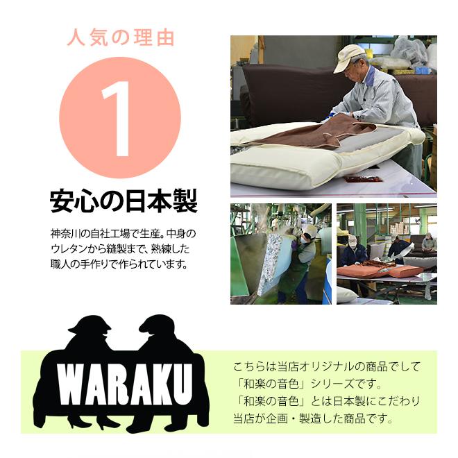 安心の日本製 座椅子 和楽チェア M 父の日ギフト｜superkagu｜05