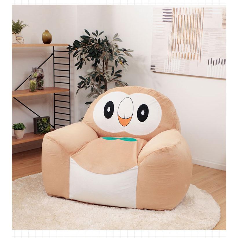 ポケモン モクロー ビーズソファ ビーズクッション クッション 日本製