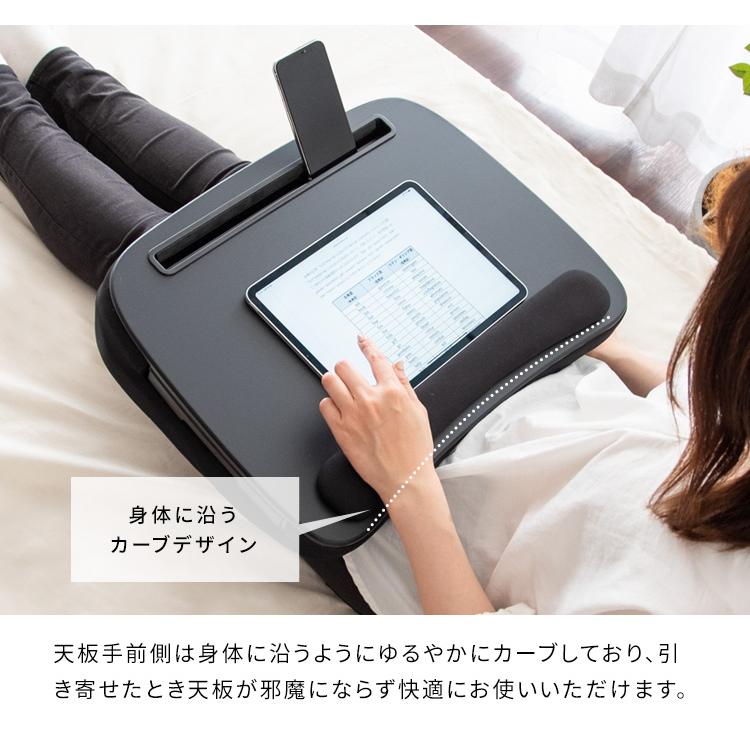 完成品 テーブルクッション クッション おしゃれ シンプル スリム 北欧 ノートパソコン タブレット スマホ デスクワーク 読書 praco(プラコ) 幅48cm 4色対応_15