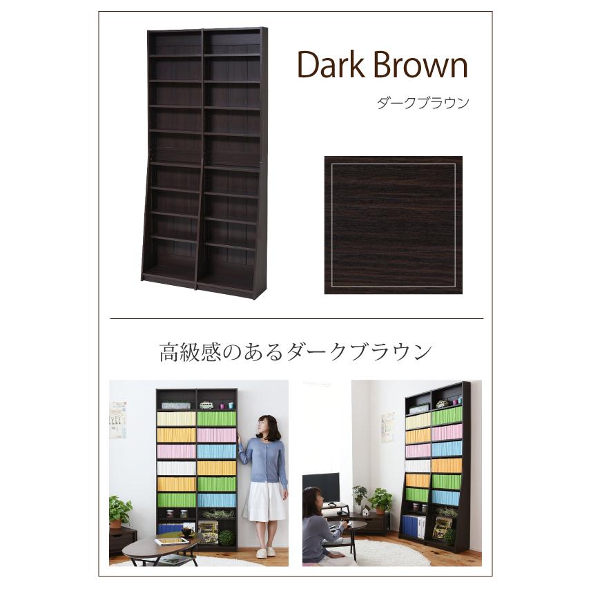 DT 1cmピッチ文庫本収納ラック 幅90cm 本棚 書棚 収納棚 ブックラック