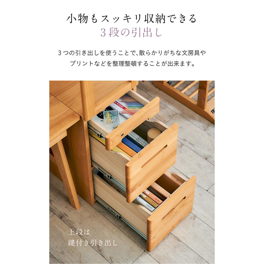 堀田木工所 アルダー無垢材使用 国産 ツインデスク フラット Sign