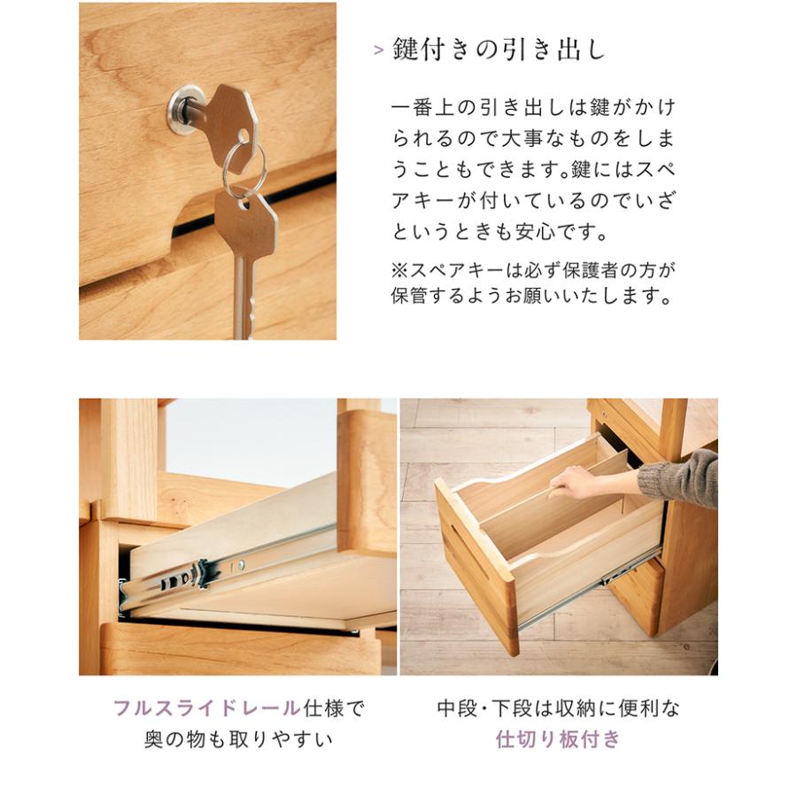 堀田木工所 アルダー無垢材使用 国産 ツインデスク フラット Sign