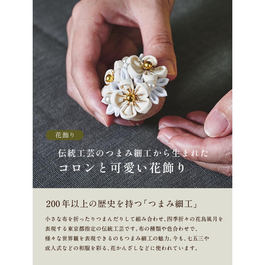 雛人形 木製 コンパクト おしゃれ 女の子 ケース飾り ひな人形 かわいい ミニ 国産 親王飾り 衝立 台座 木目込雛人形「のどか」3点セット 5色対応_17