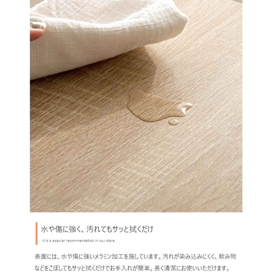 収納家具 おしゃれ Canon キャビネット 幅96cm シェルフ 可動棚 カウンター コンパクト リビング ディスプレイ 大容量 薄型 木目調 ノイズレスデザイン 組立式_11