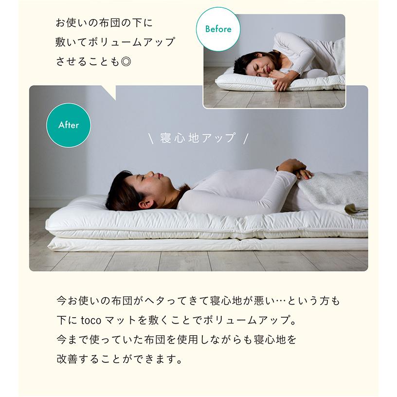 smart-i 薄型 マットレス 三つ折りマットレス シングル シングルサイズ