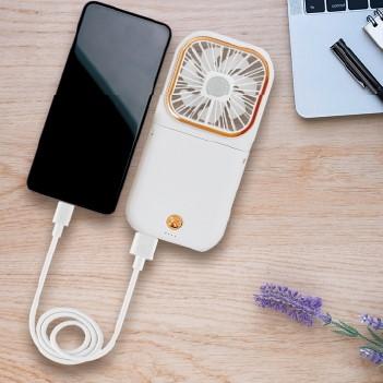 Cooling Wear 充電式ポータブルファン S.Kjapan 在庫処分 2025年モデル ハンディファン 4WAYポータブルファン