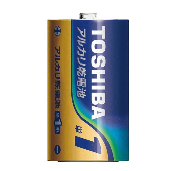 TOSHIBA（東芝） アルカリ乾電池 単1形【1パック(4本入)】東芝 電池