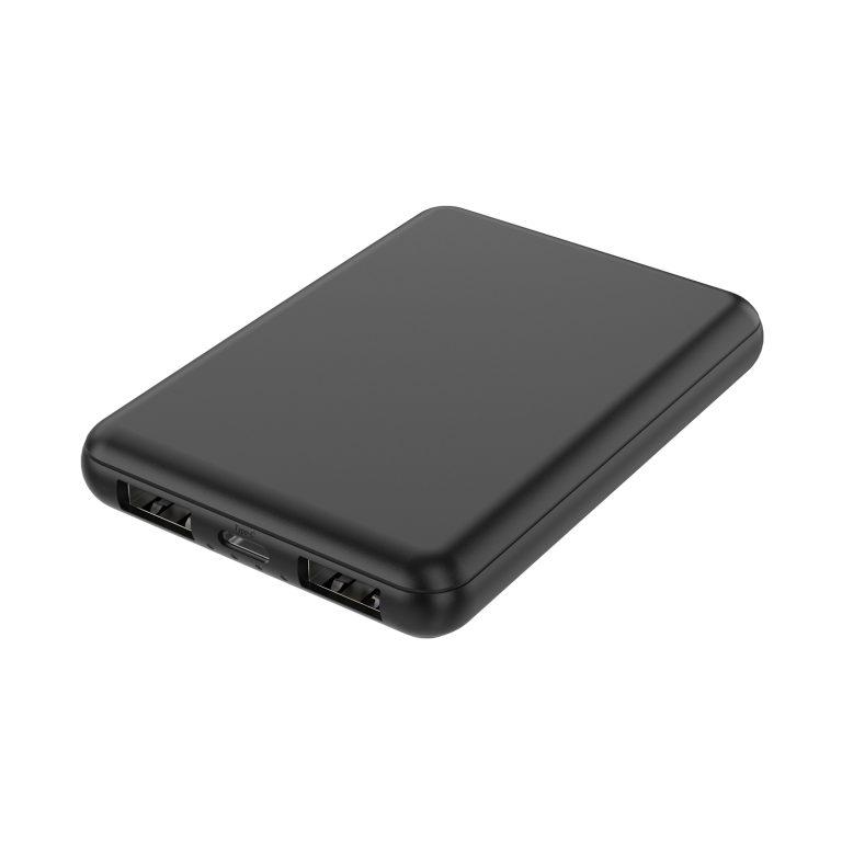 HIDISC モバイルバッテリー 世界最小クラス 5000mAh ブラック 1台 送料