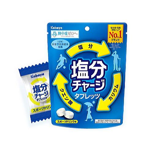 カバヤ食品 塩分チャージタブレッツ スポーツドリンク味 81g×3個 送料