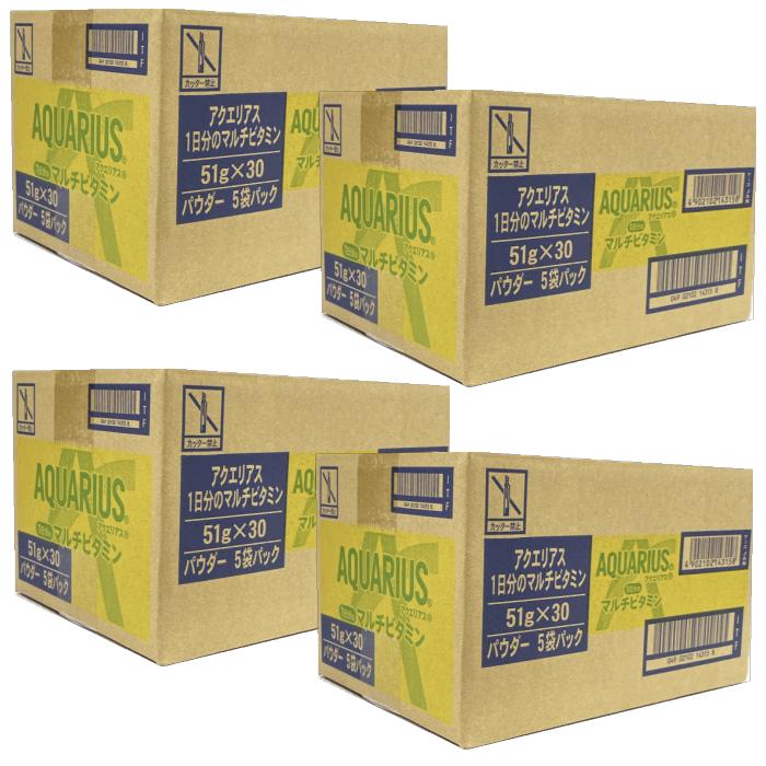 アクエリアス 1日分のマルチビタミン パウダー1L用 5袋入×24個（120袋