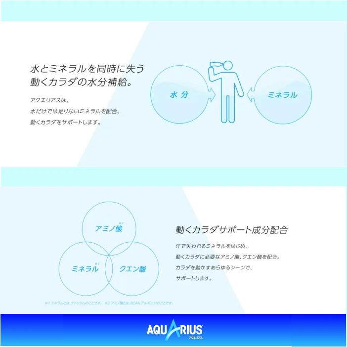 アクエリアス パウダー(粉末) 1L用(48g) 5袋入×24個（120袋入）おまけ