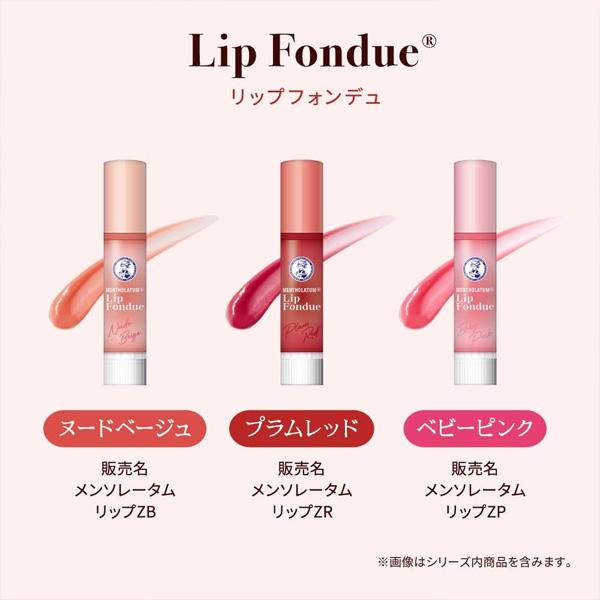 メンソレータム リップフォンデュ プラムレッド リップ 唇 口