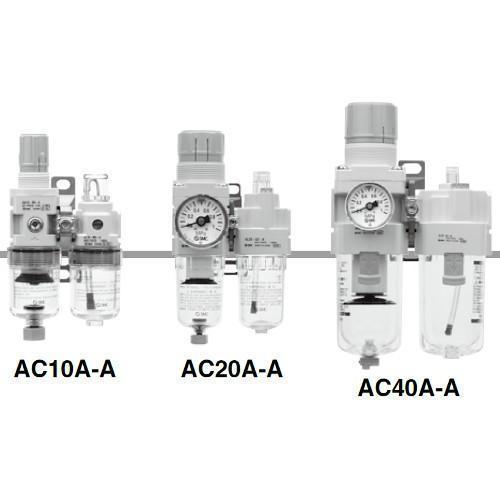 SMC:モジュラタイプエアコンビネーション 型式:AC20A-02-A（1セット:10個入）の画像