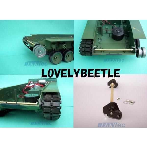 HT1/16 ヘンロン レオパルド2戦車専用 ハイグレード金属製アイドラー